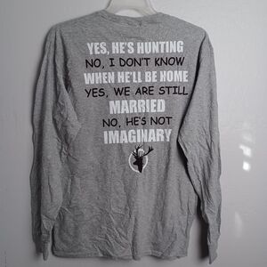 Men's Huntung Shirt Long Sleeve Size L